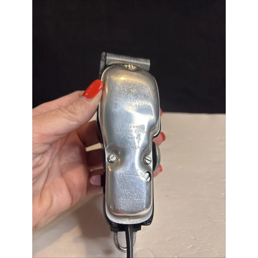 Vintage Wahl Clipper Co Taperline Corded Electric Hair Clippers Art Deco Works